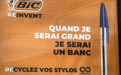 Stylos Bic : une campagne d’affichage très remarquée ! 