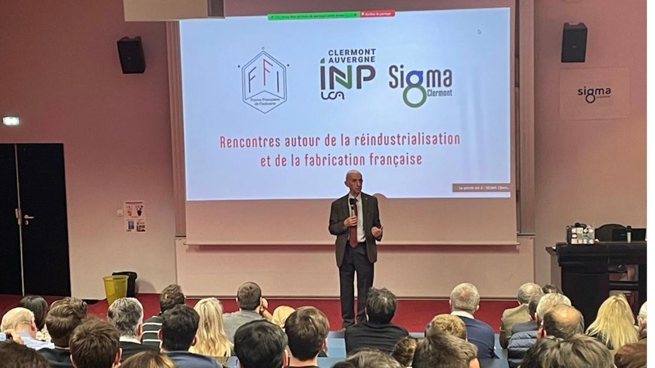 patrons PME Louis Gallois en Auvergne à l'école SIGMA Clermont