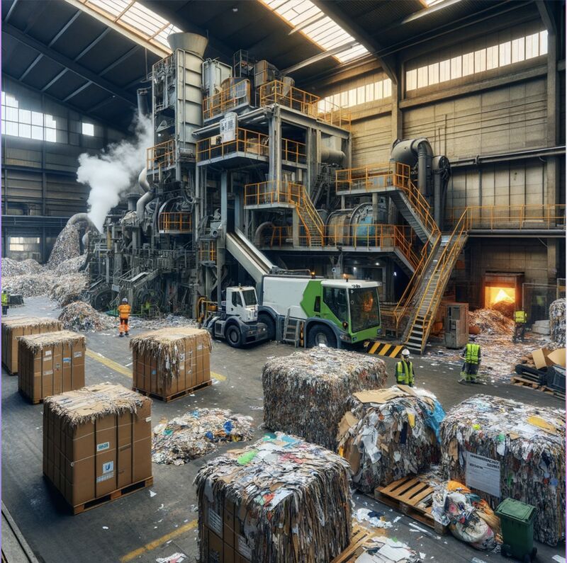 SUEZ peut aujourd’hui recycler 100 % des déchets issus de l’industrie papetière !