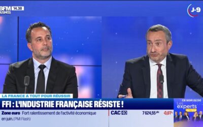 Les Forces Françaises de l’Industrie sur BFM pour parler investissement dans le made in France !