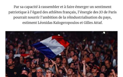 Gilles ATTAF, fondateur des FFI, est dans Les Échos ! « Quand les JO de Paris nourrissent la souveraineté industrielle. »