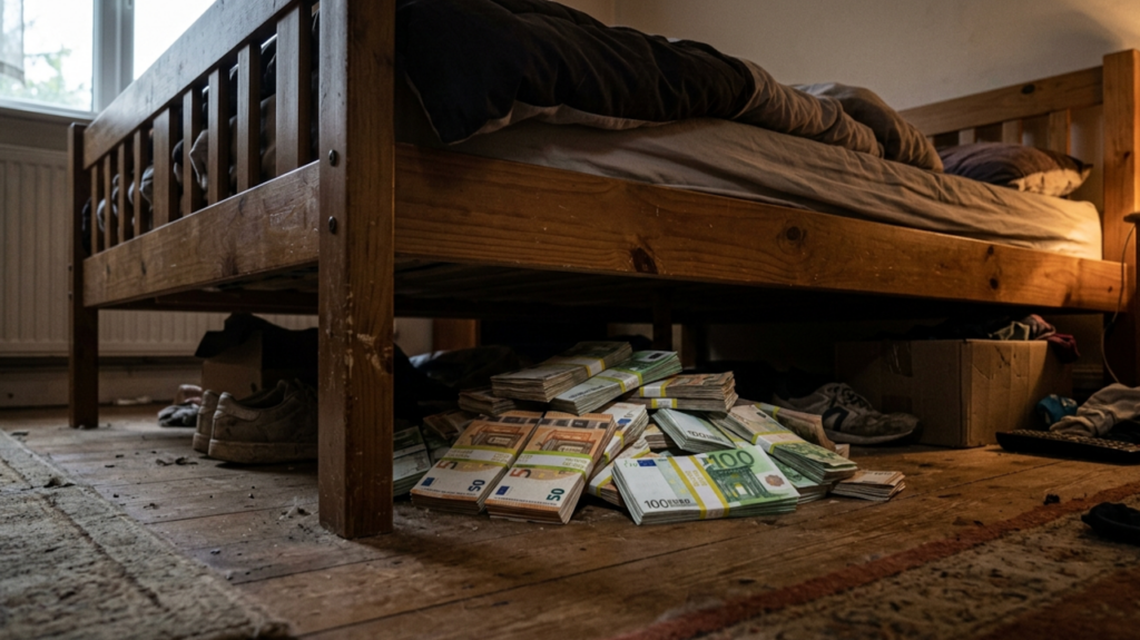 Billets cachés sous un lit : l'épargne des Français ne s'investit pas dans les entreprises, malgré des revenus du capital lourdement taxés